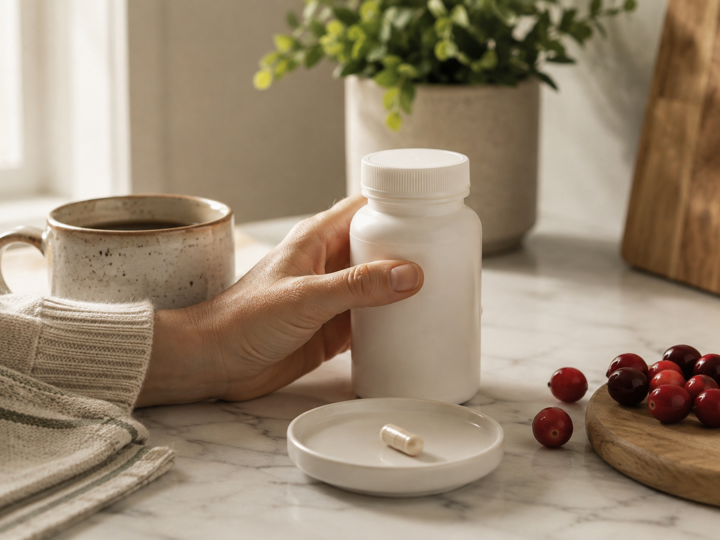 FemiCore formula with coffee and ingredients